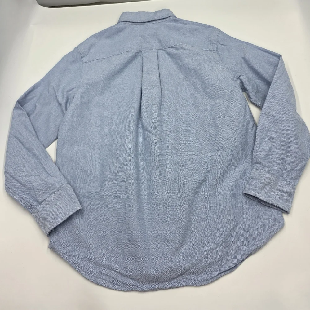 Ralph Lauren boys' blue oxford button down size M